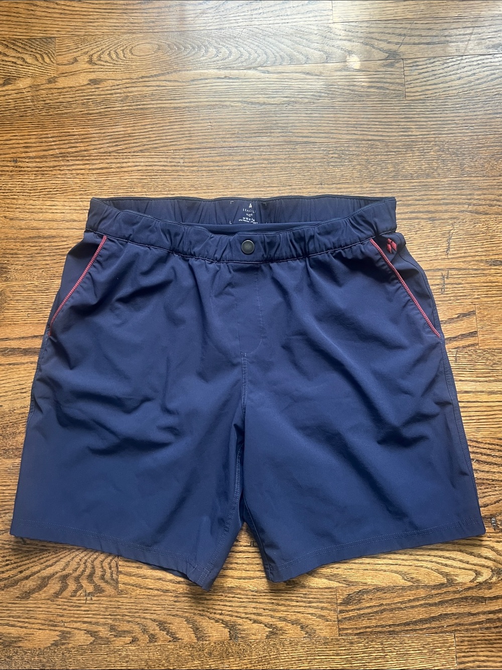 Seagale Men's Navy Athletic Shorts - Lightweight Performance